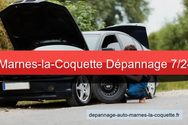 Dépannage remorquage Marnes-la-Coquette 92430